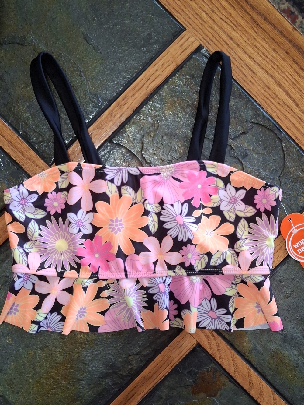 Pink Floral Bikini Set - Picture 2 of 8